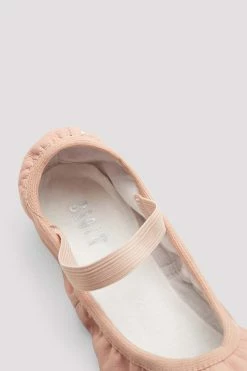New 😀 BLOCHSTORE-US Ladies Giselle Leather Ballet 👟 Shoes Theatrical Pink Leather 🎁 -adults dance shoes store 0Nb 2K18