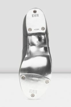 New 🌟 BLOCHSTORE-US Ladies Chloe And Maud Tap 👟 Shoes Black Leather ⌛ -adults dance shoes store 1N6FIdk8