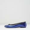 Discount 💯 BLOCHSTORE-US Ladies Amalthea Ballet Flats Blue Gloss 🎉