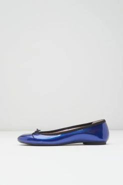 Discount 💯 BLOCHSTORE-US Ladies Amalthea Ballet Flats Blue Gloss 🎉