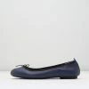 Top 10 ✨ BLOCHSTORE-US Ladies Nashira Ballet Flats Navy Leather 🔥