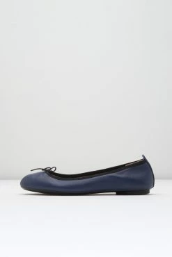 Top 10 ✨ BLOCHSTORE-US Ladies Nashira Ballet Flats Navy Leather 🔥