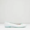 Wholesale 😉 BLOCHSTORE-US Ladies Lyra Ballet Flats White Mint Leather 🌟