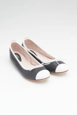 Budget ✔️ BLOCHSTORE-US Ladies Rigel Ballet Flats Black White Leather 🔔 -adults dance shoes store BL2031 ASB 0834 b57dd0a9 7193 4167 aabd 9976a2cde4a4 scaled