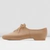 Wholesale 🥰 BLOCHSTORE-US Ladies Dance Now Split Sole Leather Jazz 👟 Shoes Tan Leather 😍