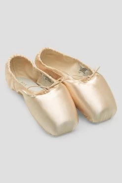 Best Pirce ⭐ BLOCHSTORE-US Balance European Strong Pointe 👟 Shoes Pink Satin 😍 -adults dance shoes store ES0160S PNK 03