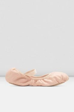 New ๐ BLOCHSTORE-US Ladies Giselle Leather Ballet ๐ Shoes Theatrical Pink Leather ๐