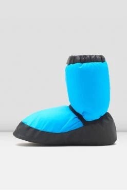 Best deal 💯 BLOCHSTORE-US Adult Warm Up Booties Fluorescent Blue Nylon 🧨