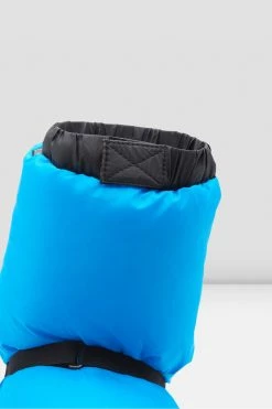 Best deal 💯 BLOCHSTORE-US Adult Warm Up Booties Fluorescent Blue Nylon 🧨 -adults dance shoes store IM009 BUF 10