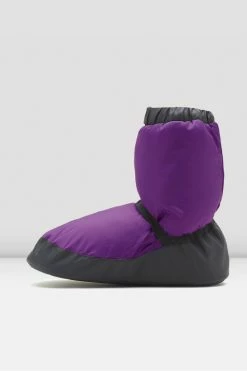 Brand new 😀 BLOCHSTORE-US Adult Warm Up Booties Purple Nylon 🤩