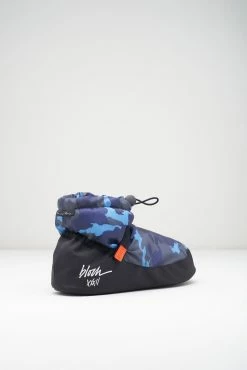 Hot Sale ✨ BLOCHSTORE-US Adult Camo Print Ankle Warm Up Booties Blue Camo Print 💯 -adults dance shoes store IM029 0043 scaled