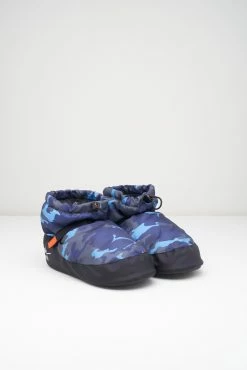 Hot Sale ✨ BLOCHSTORE-US Adult Camo Print Ankle Warm Up Booties Blue Camo Print 💯 -adults dance shoes store IM029 0045 scaled