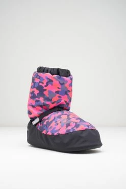 Promo 😀 BLOCHSTORE-US Adult Camo Print Warm Up Booties Pink Camo Print 🌟 -adults dance shoes store IM029 0069 scaled
