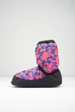 Promo 😀 BLOCHSTORE-US Adult Camo Print Warm Up Booties Pink Camo Print 🌟