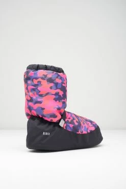 Promo 😀 BLOCHSTORE-US Adult Camo Print Warm Up Booties Pink Camo Print 🌟 -adults dance shoes store IM029 0075 scaled