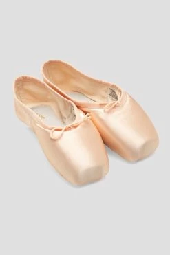 Best deal ⭐ BLOCHSTORE-US Hannah Long Length Pointe 👟 Shoes Pink Satin 🔥 -adults dance shoes store S0109L PNK 03
