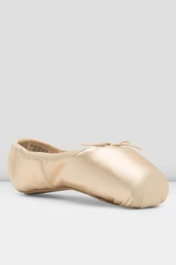 Deals ⌛ BLOCHSTORE-US Synthesis Stretch Pointe 👟 Shoes Pink Satin 🔔 -adults dance shoes store S0175L PNK 02