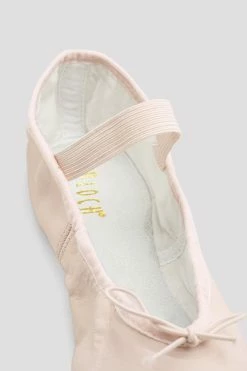 New ✔️ BLOCHSTORE-US Ladies Dansoft Leather Ballet 👟 Shoes Pink Leather 🤩 -adults dance shoes store S0205L PNK 10