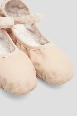 Deals 🤩 BLOCHSTORE-US Ladies Belle Leather Ballet 👟 Shoes Theatrical Pink Leather 🌟 -adults dance shoes store S0227L TPK 08