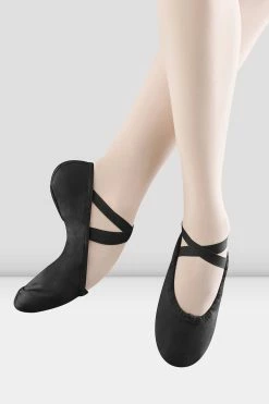 Deals 😍 BLOCHSTORE-US Ladies Pump Canvas Ballet 👟 Shoes Black Canvas 😉