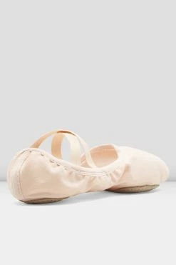 Buy 👍 BLOCHSTORE-US Ladies Performa Stretch Canvas Ballet 👟 Shoes Theatrical Pink Canvas 👍 -adults dance shoes store S0284L TPK 04