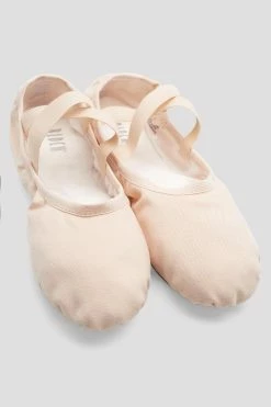 Buy 👍 BLOCHSTORE-US Ladies Performa Stretch Canvas Ballet 👟 Shoes Theatrical Pink Canvas 👍 -adults dance shoes store S0284L TPK 08