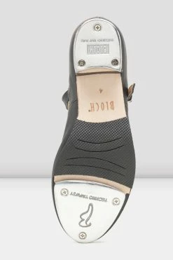 Brand new 🎉 BLOCHSTORE-US Ladies Tap-On Leather Tap 👟 Shoes Black Leather 🔔 -adults dance shoes store S0302L BLK 07