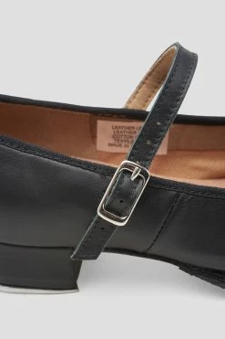 Brand new 🎉 BLOCHSTORE-US Ladies Tap-On Leather Tap 👟 Shoes Black Leather 🔔 -adults dance shoes store S0302L BLK 09