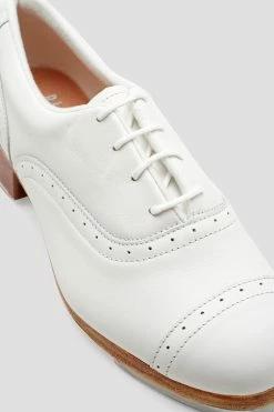 Best reviews of 😍 BLOCHSTORE-US Ladies Jason Samuels Smith Tap 👟 Shoes White Leather 🌟 -adults dance shoes store S0313L WHT 09