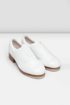 Best reviews of 🧨 BLOCHSTORE-US Mens Jason Samuels Smith Patent Tap 👞 Shoes White Patent 😉 -adults dance shoes store S0313MP WHT 09
