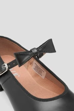 Flash Sale 🥰 BLOCHSTORE-US Ladies Merry Jane Tap 👟 Shoes Black Synthetic Leather ❤️ -adults dance shoes store S0352L BLK 09