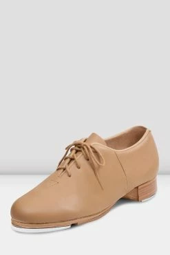 Best Pirce 😍 BLOCHSTORE-US Ladies Audeo Jazz Tap Leather Tap 👟 Shoes Tan Leather 😀