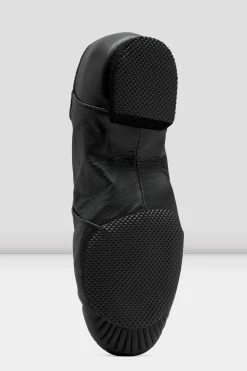 Cheapest ✨ BLOCHSTORE-US Ladies Jazzsoft Leather Jazz 👟 Shoes Black Leather 🌟 -adults dance shoes store S0405L BLK 05