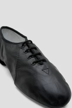 Cheapest ✨ BLOCHSTORE-US Ladies Jazzsoft Leather Jazz 👟 Shoes Black Leather 🌟 -adults dance shoes store S0405L BLK 08