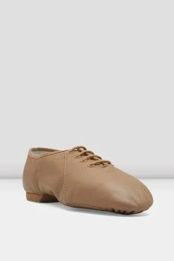 Best reviews of 👍 BLOCHSTORE-US Ladies Jazzsoft Leather Jazz 👟 Shoes Tan Leather 👏 -adults dance shoes store S0405L TAN 03