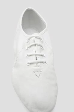 Deals 🎁 BLOCHSTORE-US Ladies Jazzsoft Leather Jazz 👟 Shoes White Leather 😍 -adults dance shoes store S0405L WHT 08
