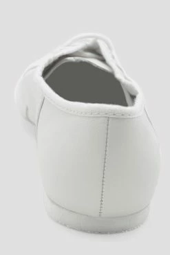 Deals 🎁 BLOCHSTORE-US Ladies Jazzsoft Leather Jazz 👟 Shoes White Leather 😍 -adults dance shoes store S0405L WHT 09