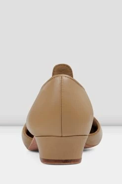 Wholesale 😉 BLOCHSTORE-US Ladies Grecian 🩴 Sandal Teaching 👟 Shoes Tan Leather 😉 -adults dance shoes store S0407L Back