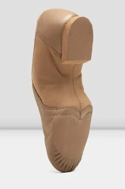 Discount 🤩 BLOCHSTORE-US Ladies Neo-Flex Slip On Leather Jazz 👟 Shoes Tan Leather 🎉 -adults dance shoes store S0495G TAN 05 e081ebe5 2a69 496b 9c12 5de910281afb