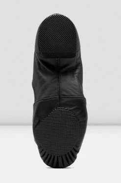 Best Pirce 🌟 BLOCHSTORE-US Mens Leather Elasta Jazz Booties Black Leather 🌟 -adults dance shoes store S0499L BLK 06 ace3254e 5b90 4724 a656 6499e5f88eaf