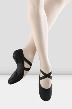 Best deal 👏 BLOCHSTORE-US Mens Synchrony Stretch Canvas Ballet 👞 Shoes Black Canvas 😀