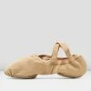 Flash Sale 🤩 BLOCHSTORE-US Mens Synchrony Stretch Canvas Ballet 👞 Shoes Light Sand Canvas 🎉