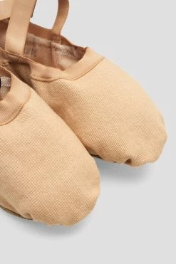 Flash Sale 🤩 BLOCHSTORE-US Mens Synchrony Stretch Canvas Ballet 👞 Shoes Light Sand Canvas 🎉 -adults dance shoes store S0625M FSH 08