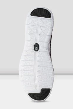 Cheap 🎁 BLOCHSTORE-US Adult Omnia Lightweight Knited 👟 Sneakers Black White Knit 😍 -adults dance shoes store S0926L BWH BOTTOM