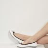 Best reviews of 😉 BLOCHSTORE-US Ladies Amalthea Ballet Flats White Gloss ❤️