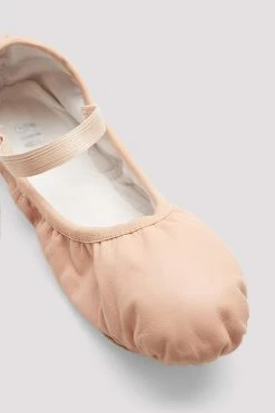 Promo 🤩 BLOCHSTORE-US Ladies Giselle Leather Ballet 👟 Shoes Pink Leather 🎁 -adults dance shoes store TseptgkA