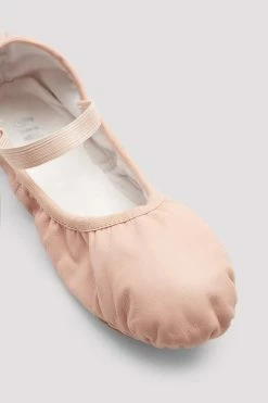 New 😀 BLOCHSTORE-US Ladies Giselle Leather Ballet 👟 Shoes Theatrical Pink Leather 🎁 -adults dance shoes store ag00oNQI
