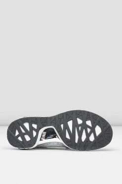 Hot Sale 😍 BLOCHSTORE-US Ladies Alcyone 👟 Sneaker Grey Knit 💯 -adults dance shoes store alcyone luxe silver 06