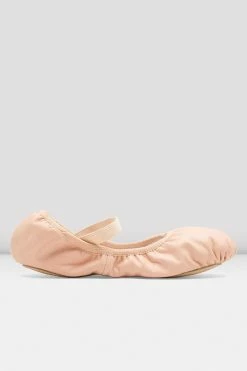 Promo 🤩 BLOCHSTORE-US Ladies Giselle Leather Ballet 👟 Shoes Pink Leather 🎁