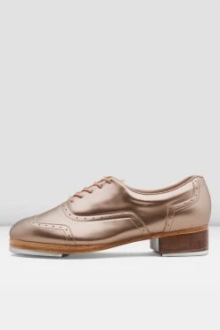 Flash Sale 🧨 BLOCHSTORE-US Mens Jason Samuels Smith Patent Tap 👞 Shoes Gold Patent 🌟